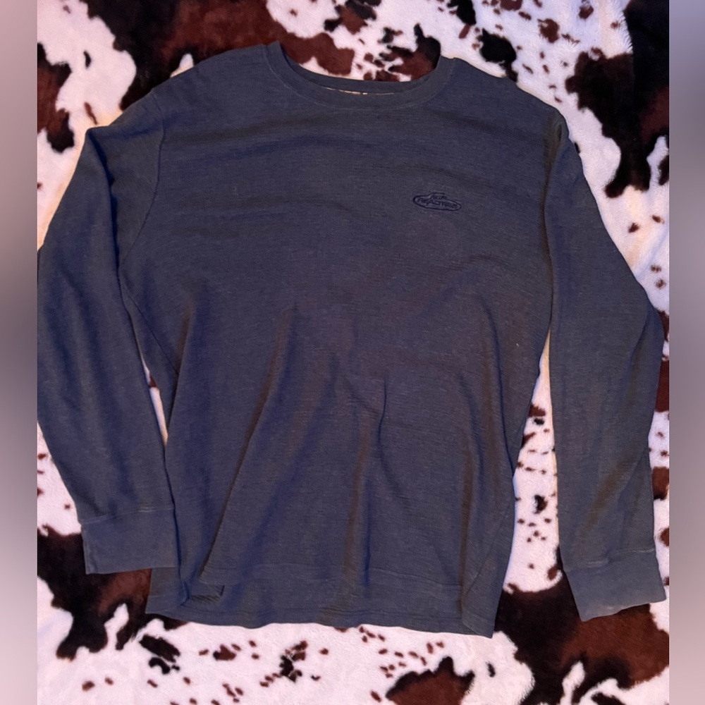 Realtree mens long sleeve size XL color navy blue